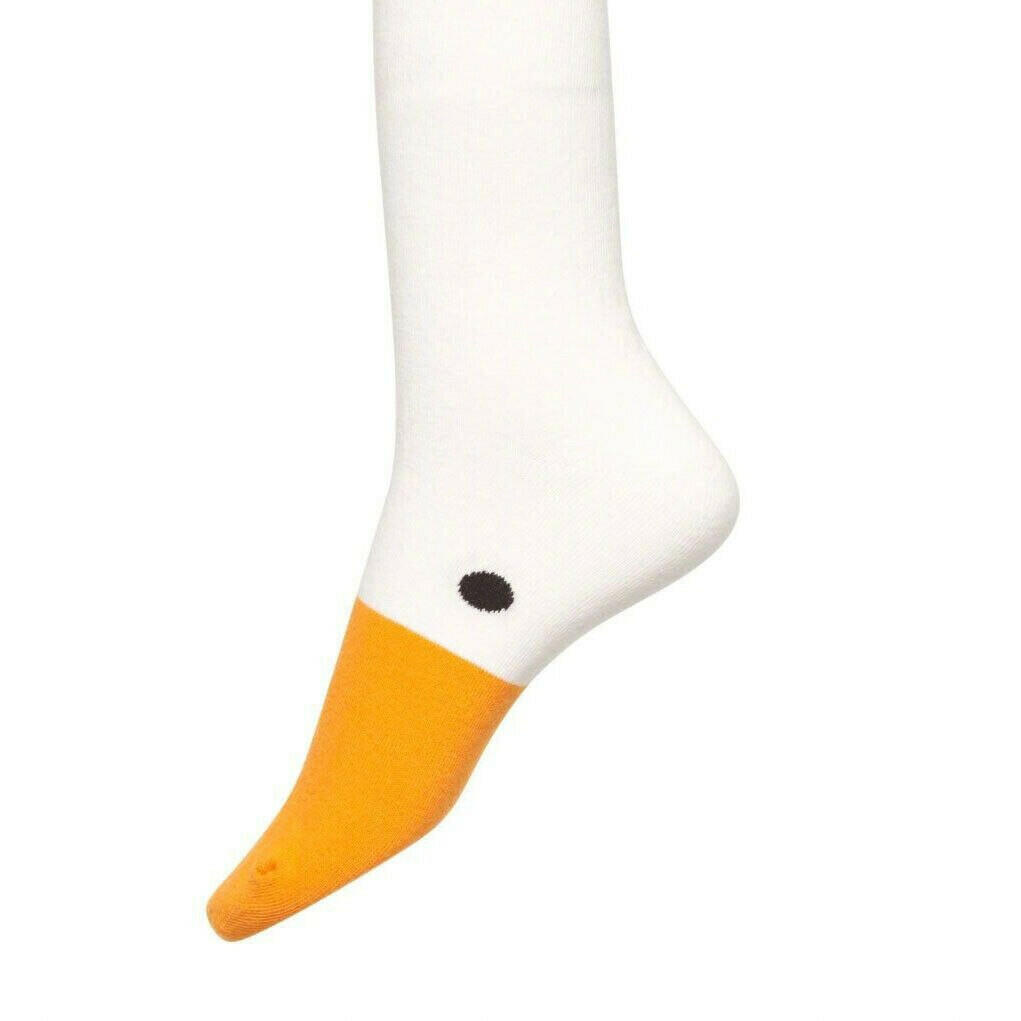 Funny Crazy Goose Cotton Socks | On sale | 80% cotton 15%