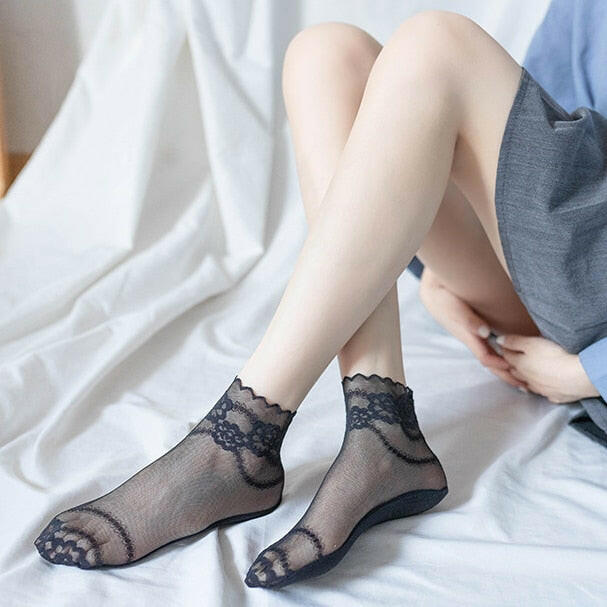 Lightweight Lace Socks