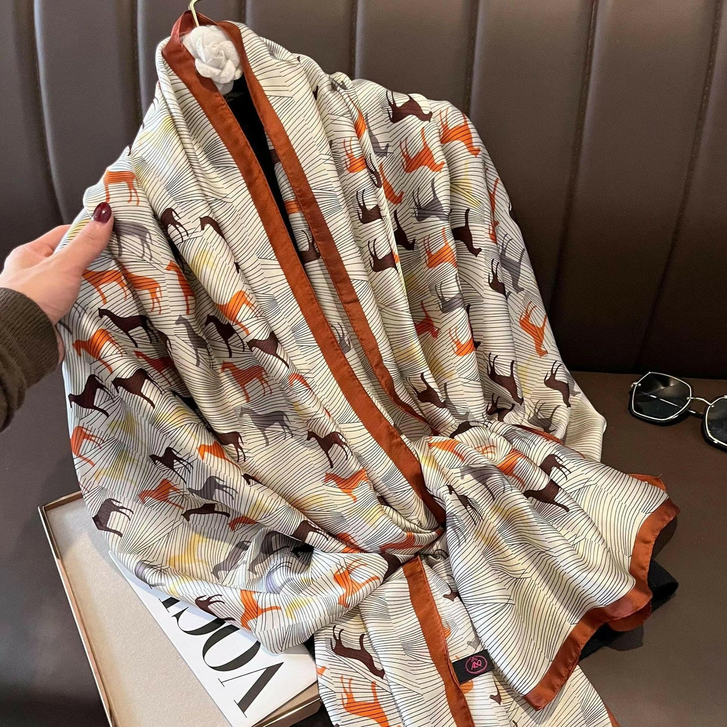 Silk Winter Scarf