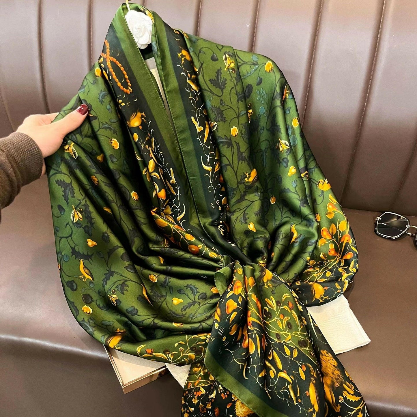 Silk Winter Scarf