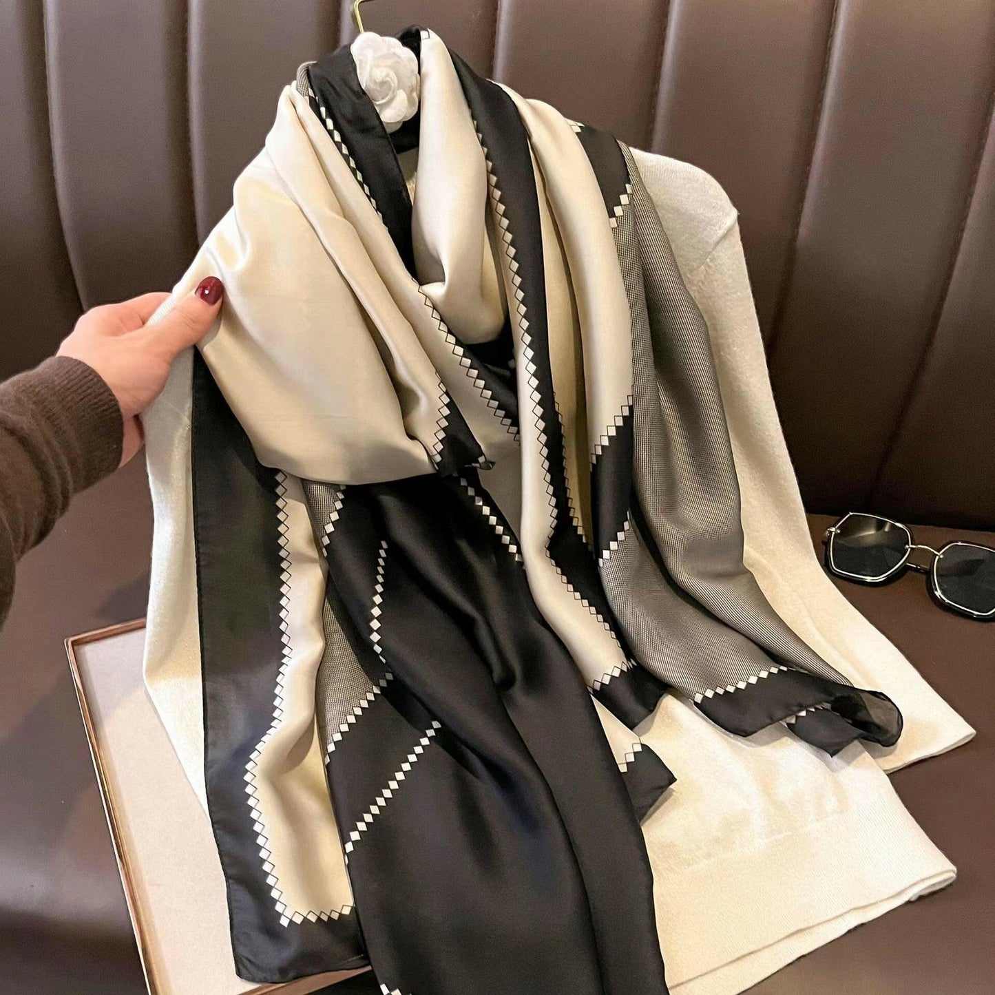 Silk Winter Scarf