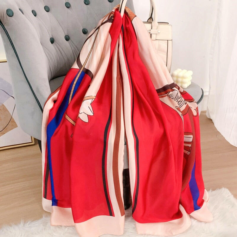 Silk Winter Scarf