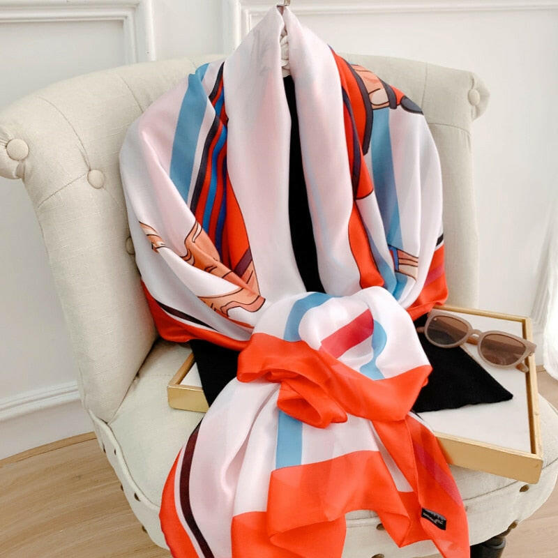 Silk Winter Scarf
