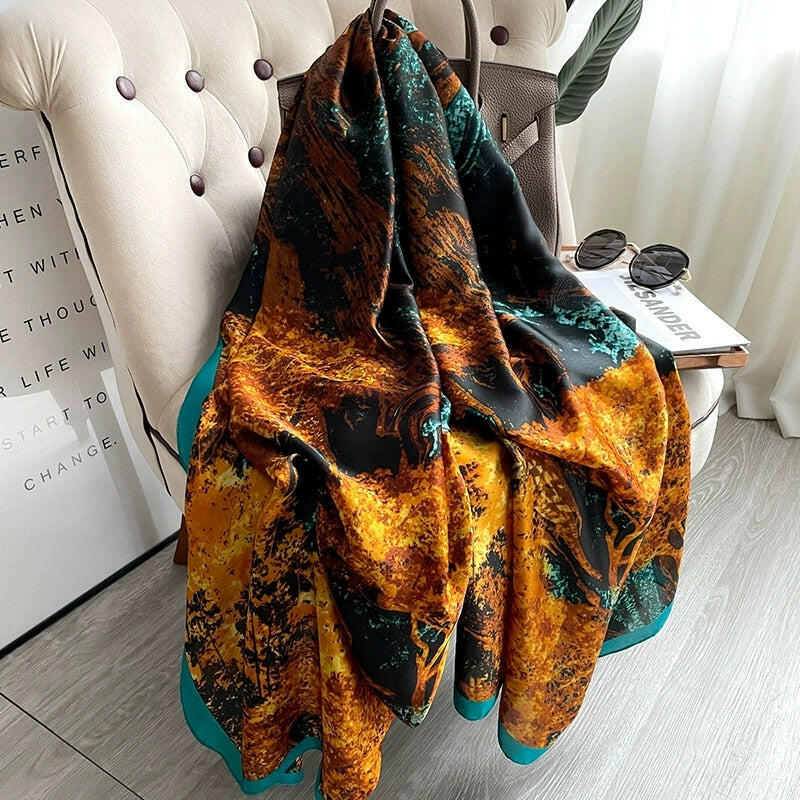 Silk Winter Scarf