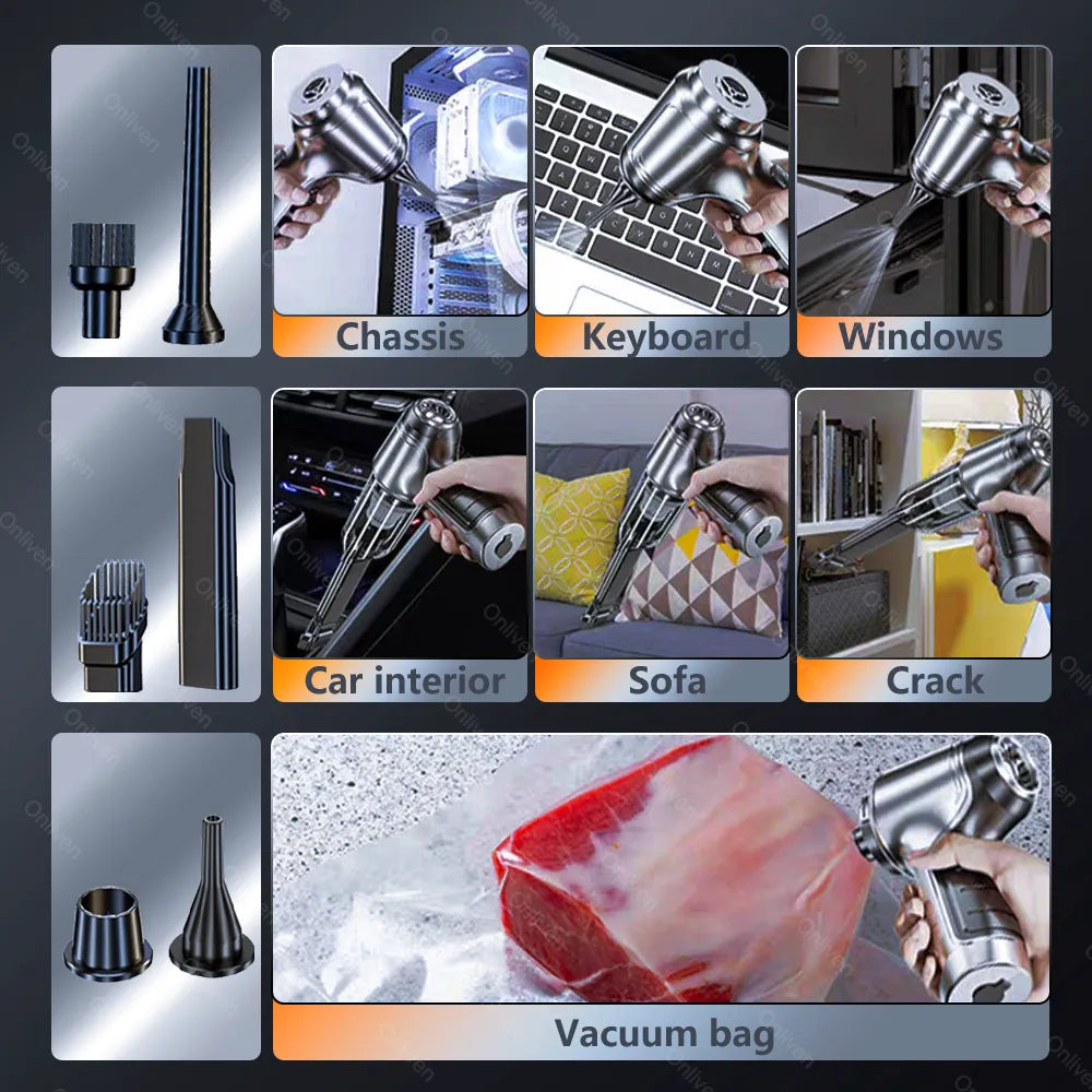 TurboVac Pro: Ultimate Car & Home Cleaner | On sale |