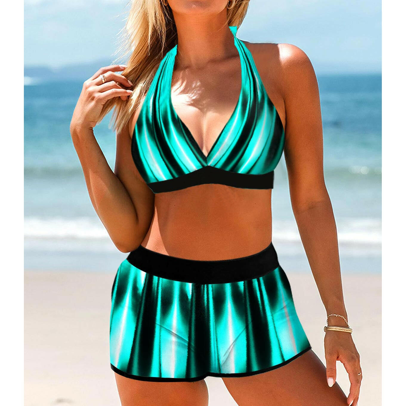 Two-Piece Tankini Swimsuit