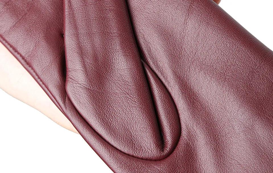 Women’s Sheepskin Winter Leather Gloves