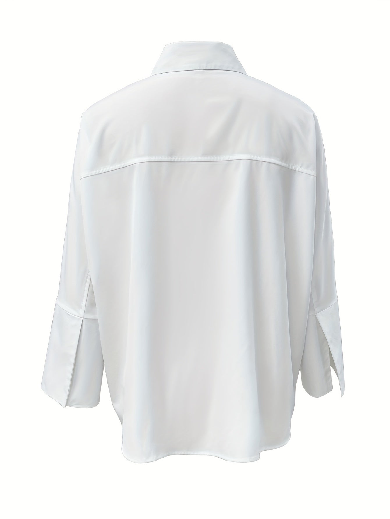 Timeless Collared Shirt with Long Cuff Sleeves