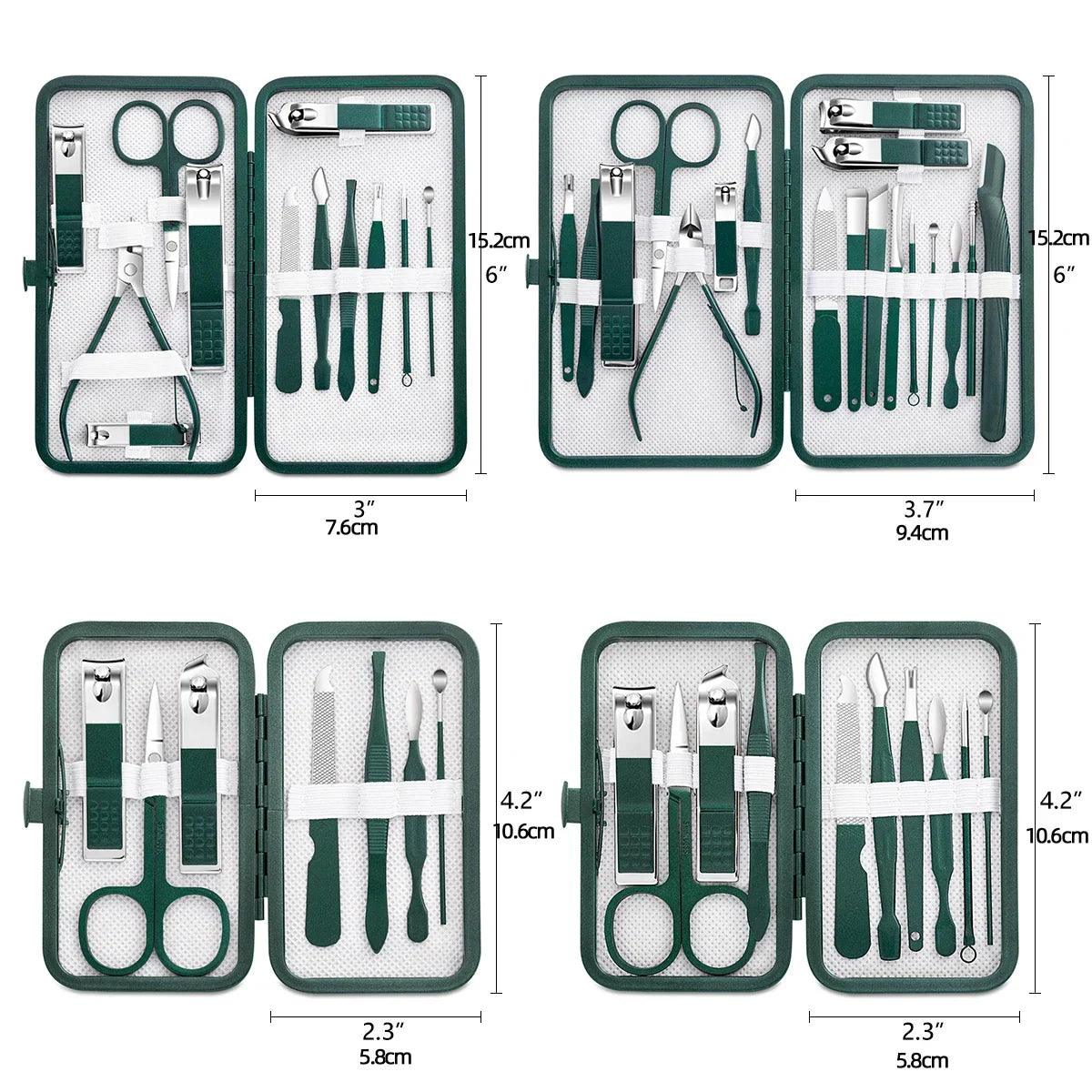 Stainless Steel Nail Clipper Set - by The Nichole Collection