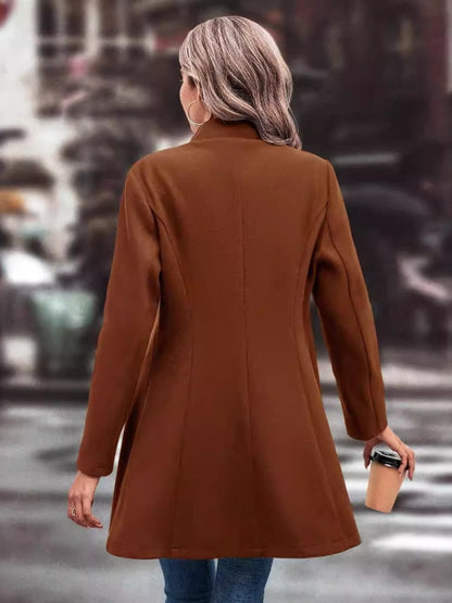 Stylish Lightweight Buttoned Coat for Everyday Wear