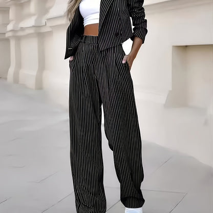 The Milano Pinstripe Power Set