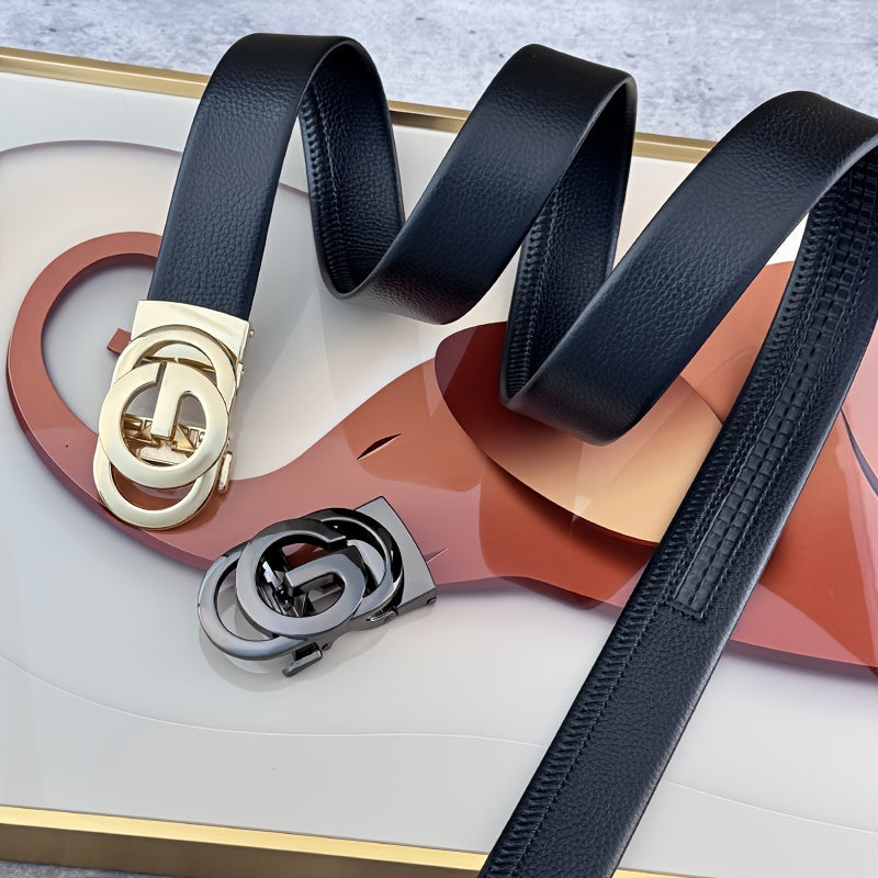 Stylish Genuine Leather Cowhide Belt - Belts by The Nichole Collection