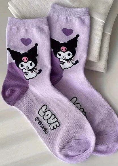 Hello Kitty Long Tube Casual Cotton Socks