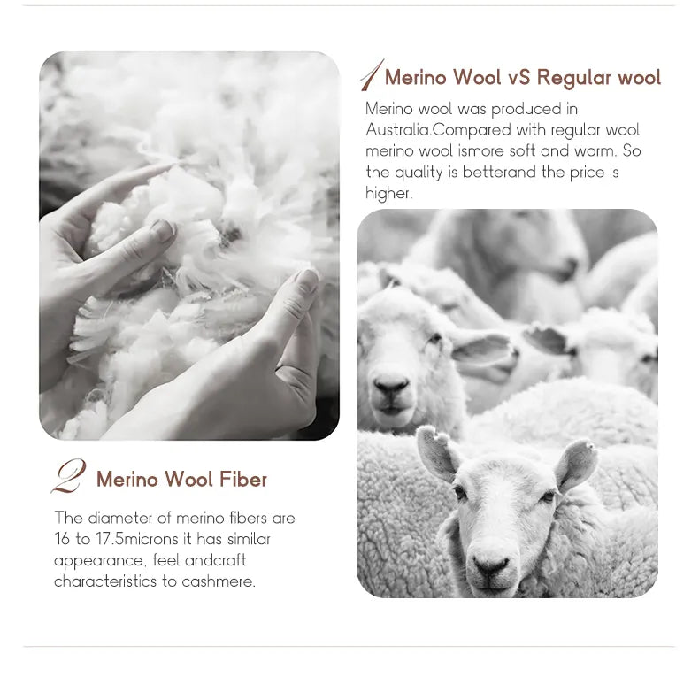 Women’s Australian Merino Wool Turtleneck - FLASH SALE