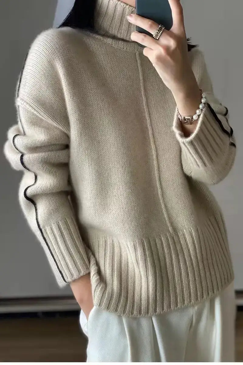 100% Merino Superfine Wool Cashmere Sweater - FLASH SALE