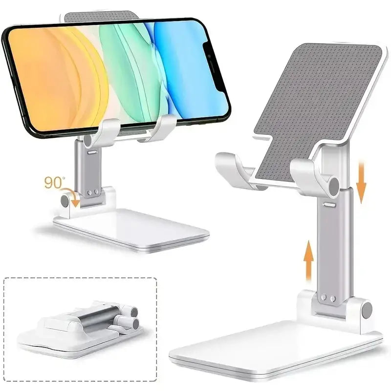 Adjustable Desktop Mobile Phone Holder for Hands-Free