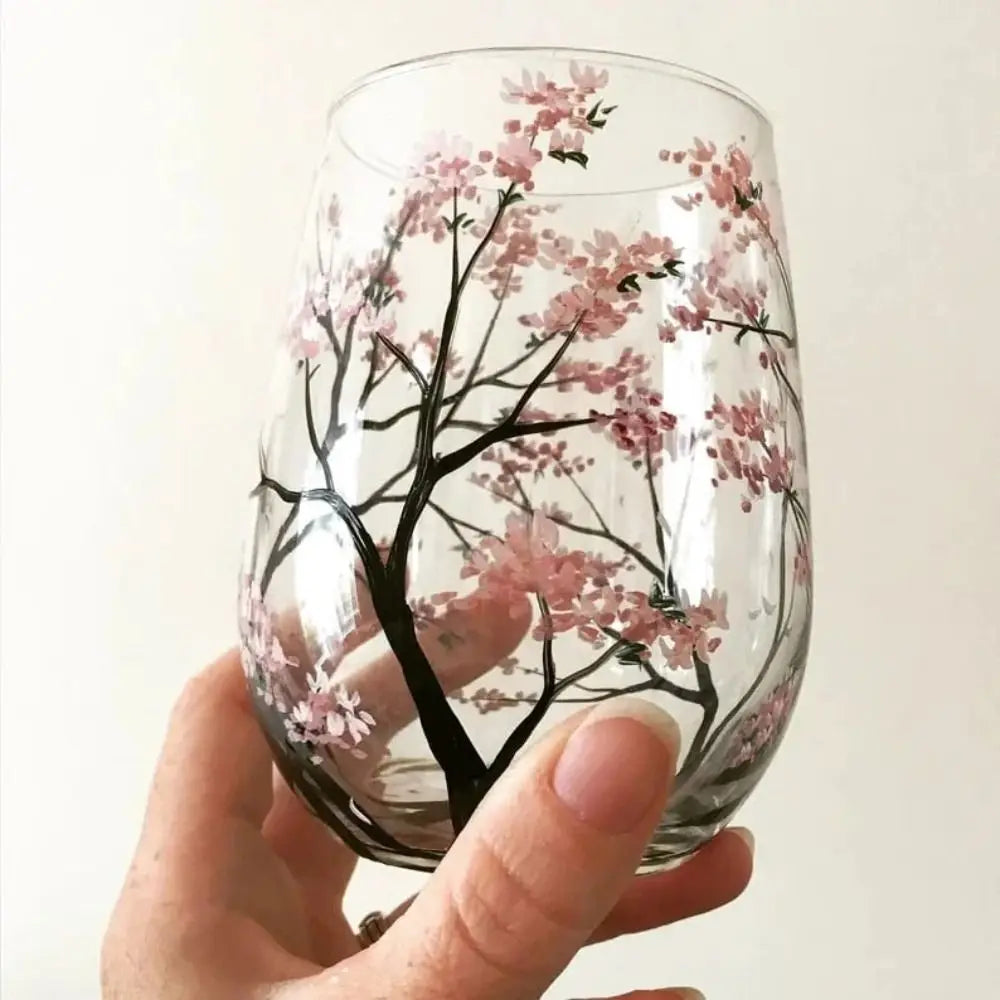 Four Seasons Trees Wine Glasses