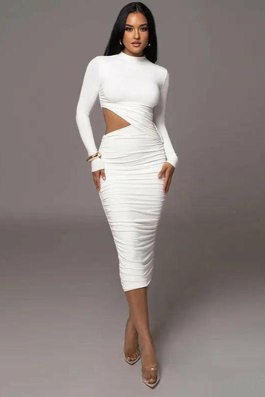 Slimline Bodycon Dress for Women - Dresses by The Nichole Collection