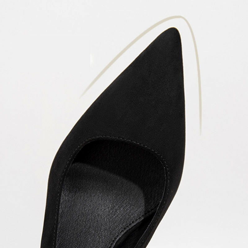 Black Sling Back High Heels Shoes | On sale | The Nichole