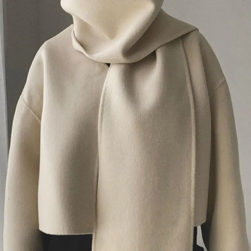 European Scarf Short Coat Women | On sale | The Nichole