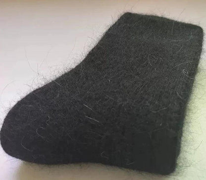 Merino Wool Winter Socks Black 36-42