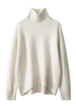 Women's Australian Merino Wool Turtleneck - Sweater by The Nichole Collection