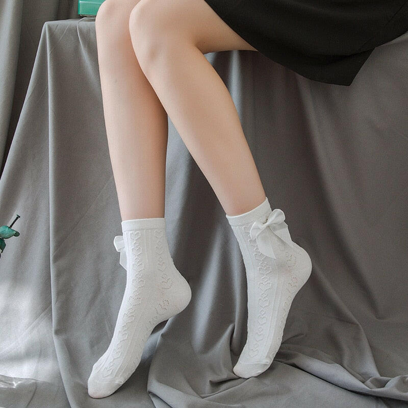 Lolita White Lace Socks 