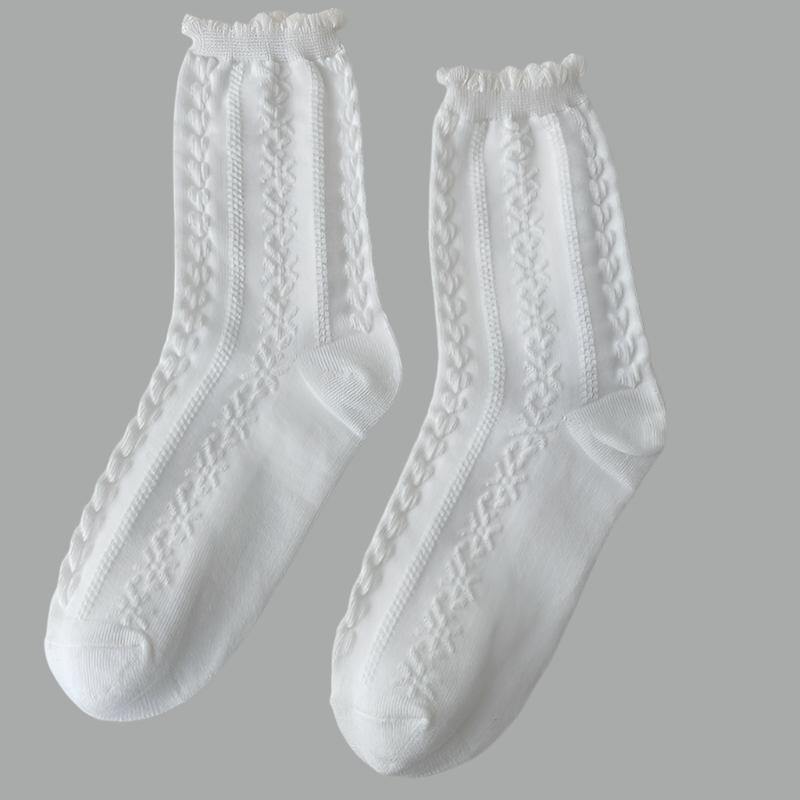 Lolita White Lace Socks 