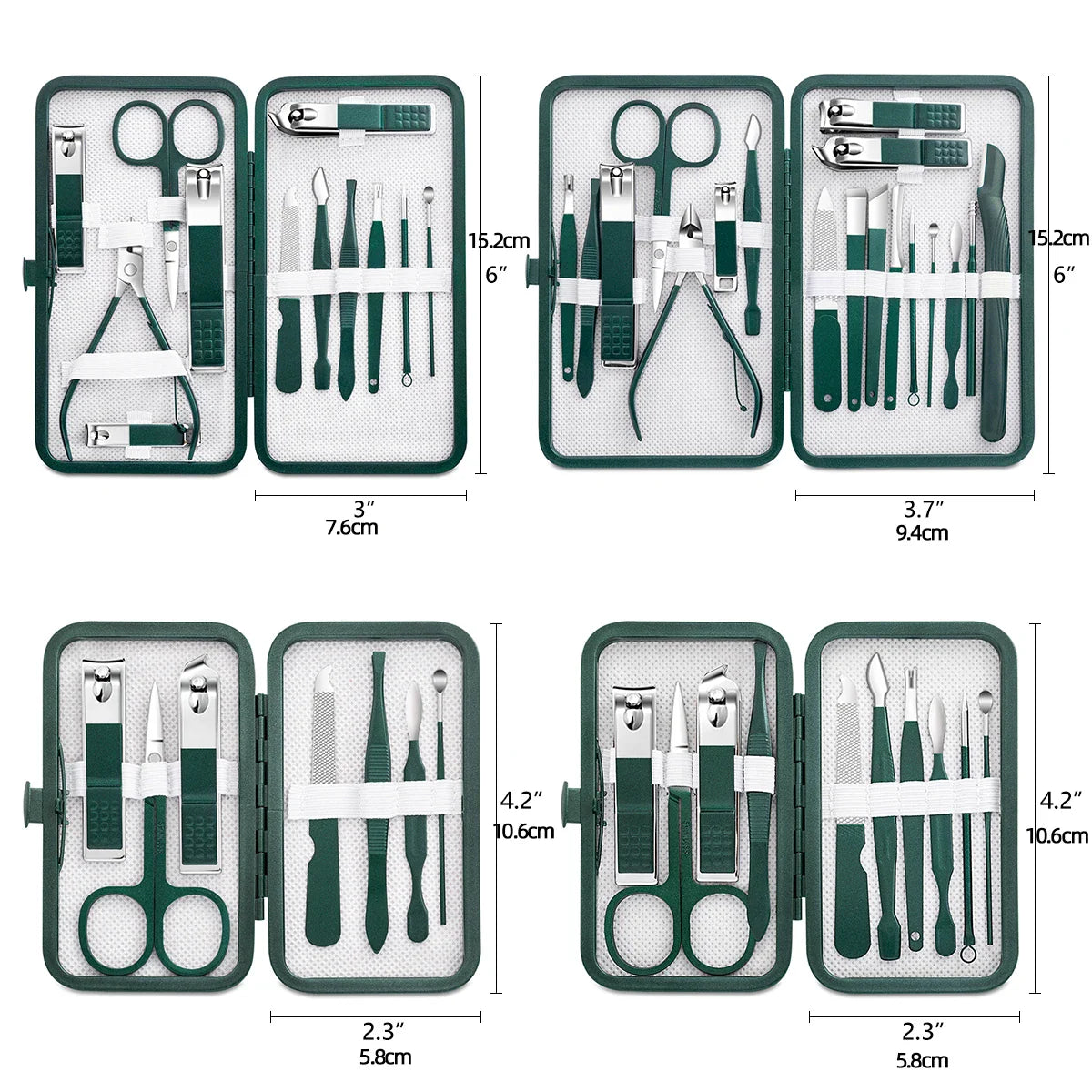 Luxury Stainless Steel Nail Clipper Set