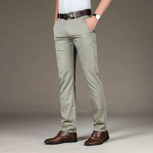 Men’s Lightweight Smart Casual Pant in lyocell blend fabric - Men's Pants by The Nichole Collection