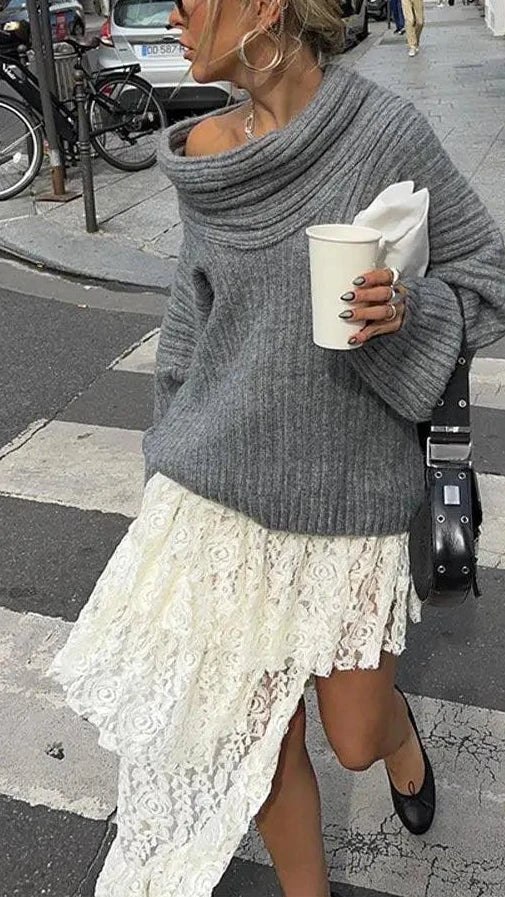 Metro Chic Commuter Knit Top