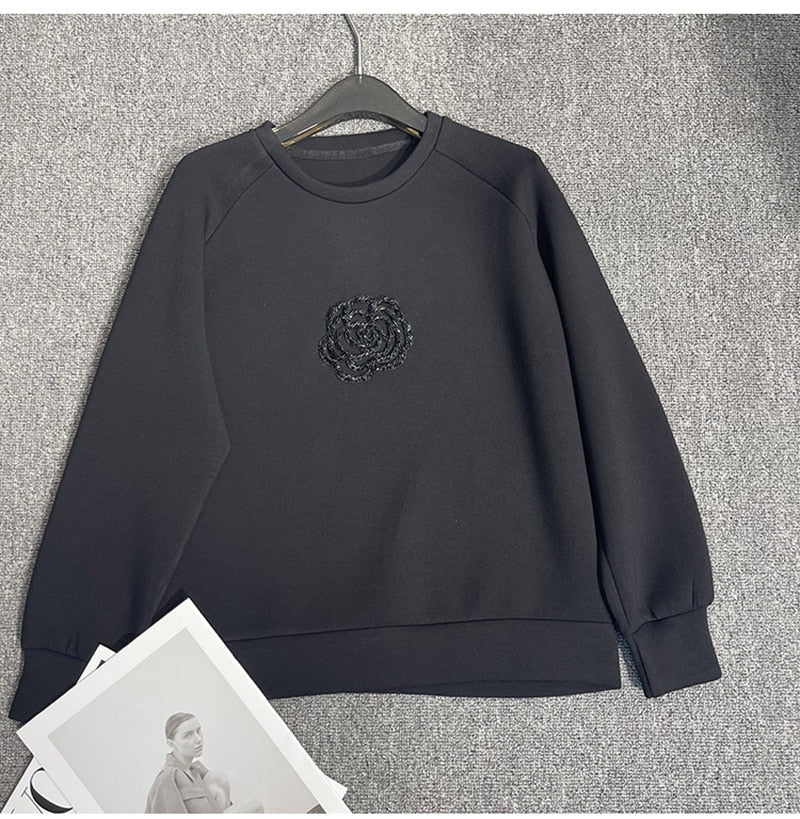 Moda Mingle O Neck Sweatshirt | On sale | Cotton Polyester