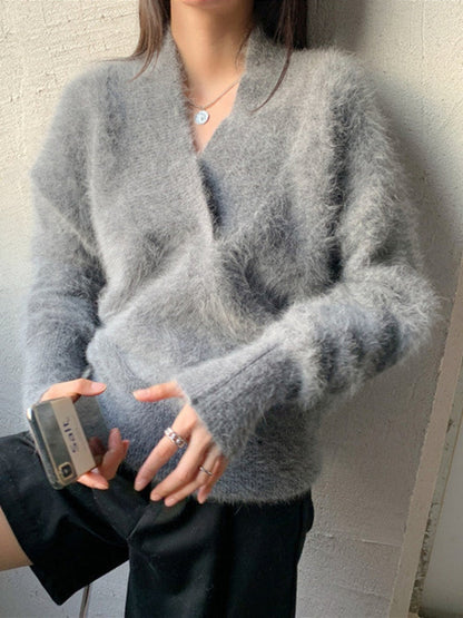Mohair Knitted Soft Sweater | On sale | The Nichole