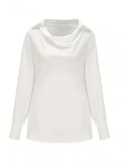 Open-Necked Shirt White