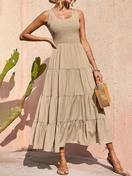 Sexy A-Line Sleeveless Long Dress - Dress by The Nichole Collection