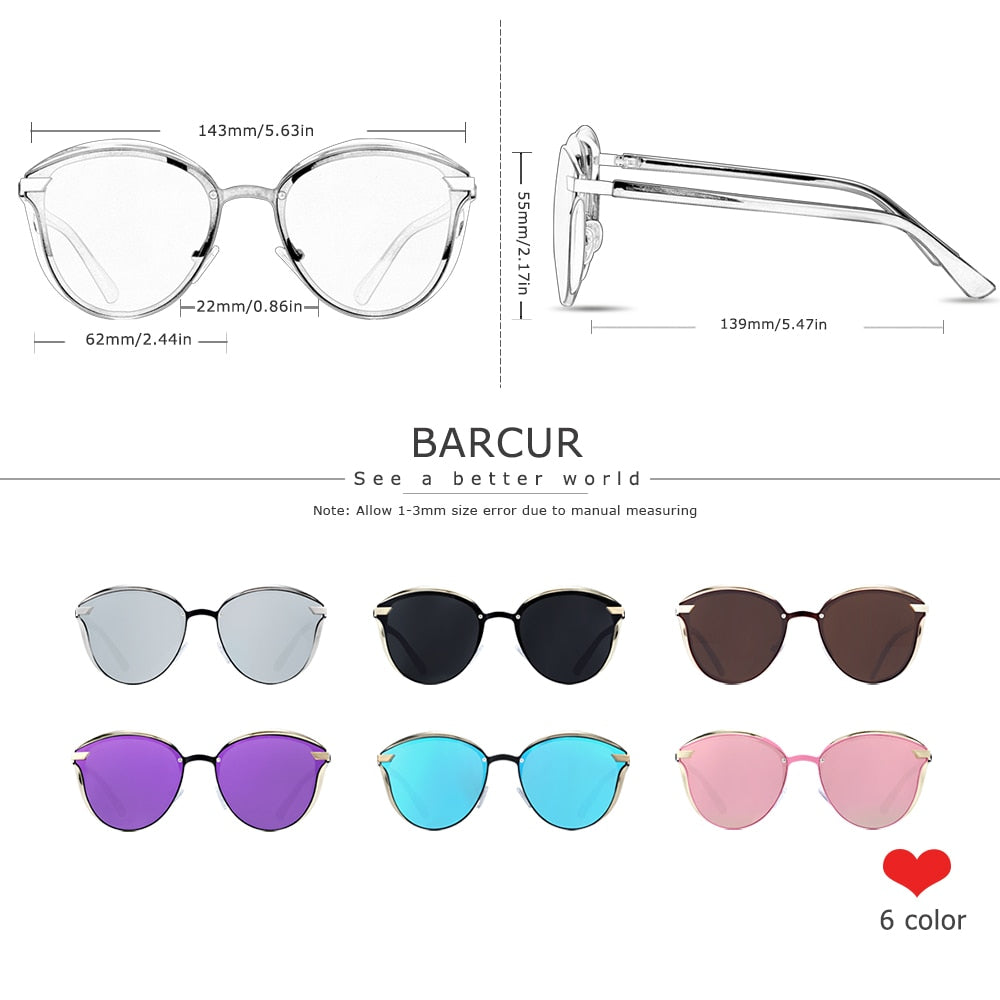 Women’s Luxury Round Polarized Sunglasses | On sale |