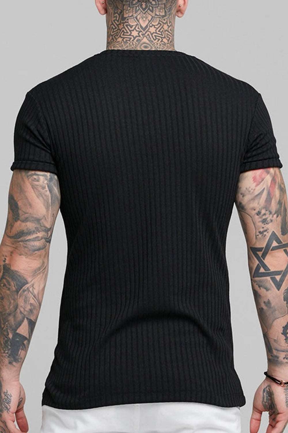 Round Neck Short Sleeve T-Shirt 