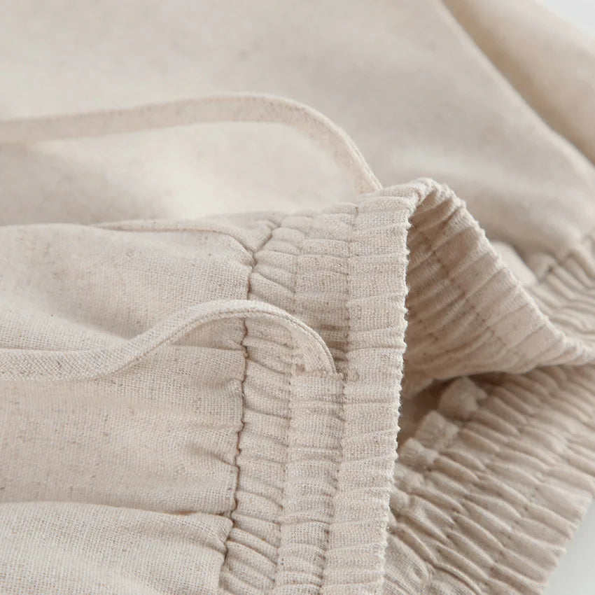 Summer Linen Pant Set