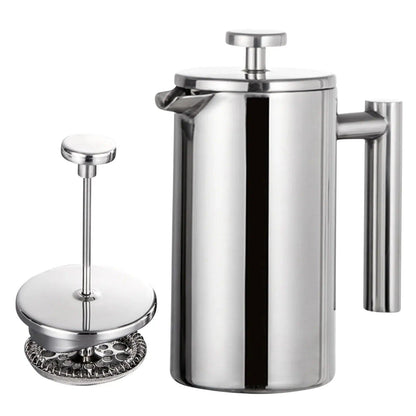 Stainless Steel French Press Coffee Maker for Delicious Brews - Coffee by The Nichole Collection