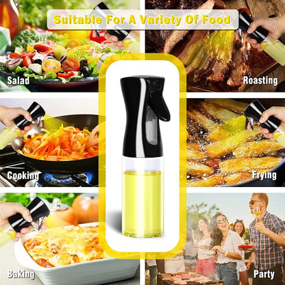 Stylish 300ml Oil Spray Bottle for Easy Cooking and Roasting