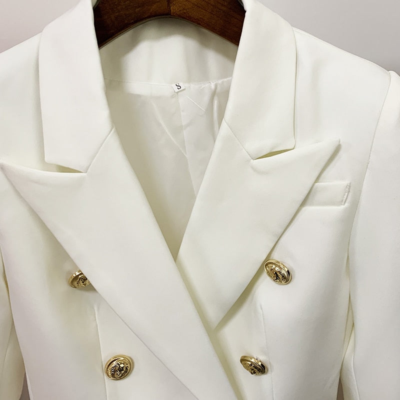Women’s Classic Double Breasted Blazer | On sale | Polyester