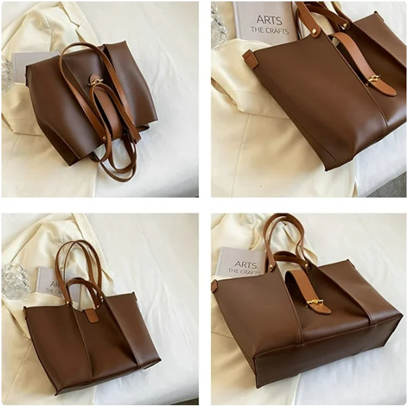 Our # 1 Best Selling Genuine Leather Tote - The Abagale