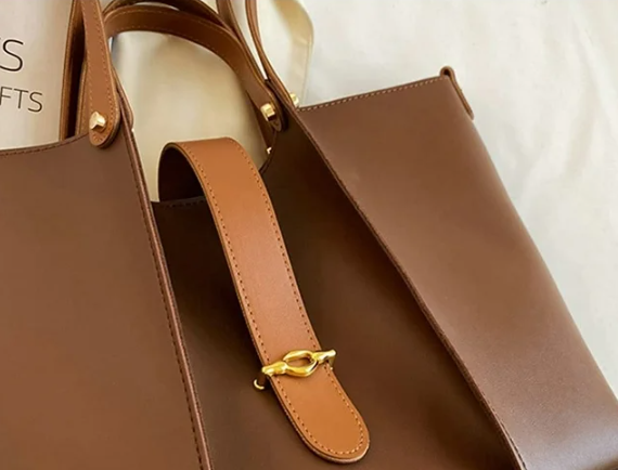 Our # 1 Best Selling Genuine Leather Tote - The Abagale
