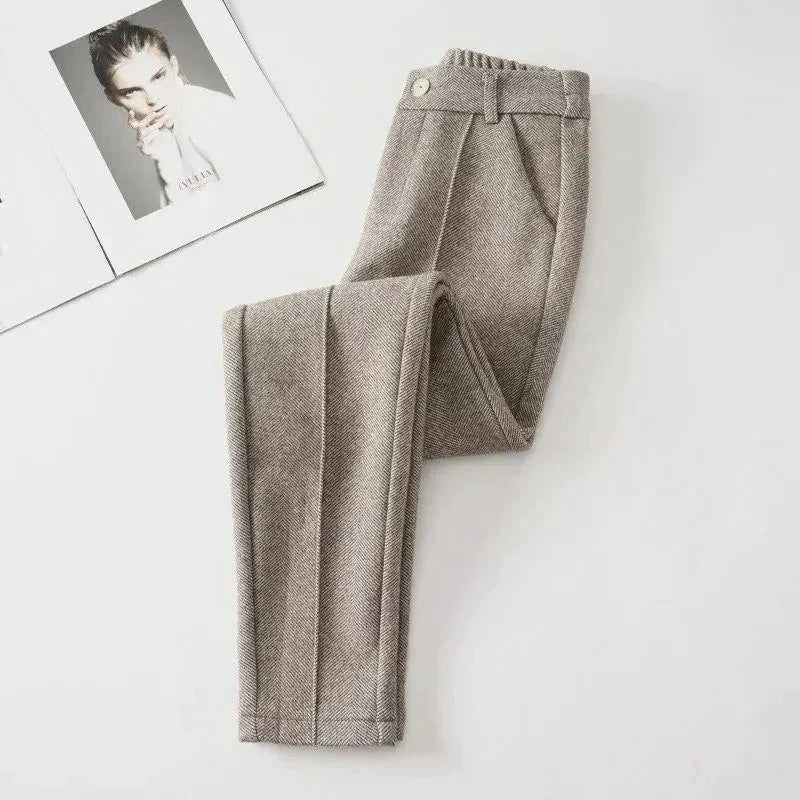 Women’s Wool Blend Business Casual Pants - FLASH SALE
